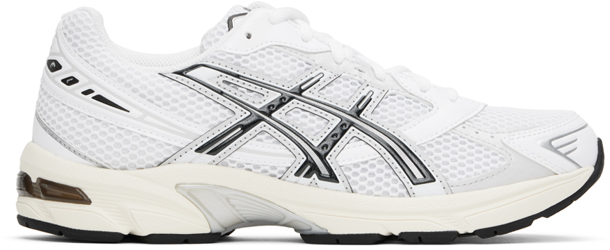 Asics Gel 1130 Panelled Sneakers In White/cloud Gray