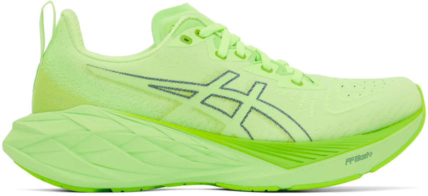 Asics Ff Blast™ Eco Plus 4 Logo-patch Sneakers In Green