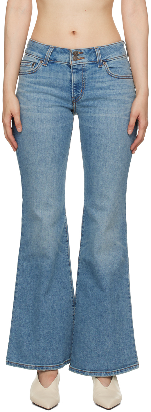 Jeans Femme Évasés (Bootcut) Taille Basse - Taille 40 - Noir, Coton/Élasthanne - Neuf Étiqueté