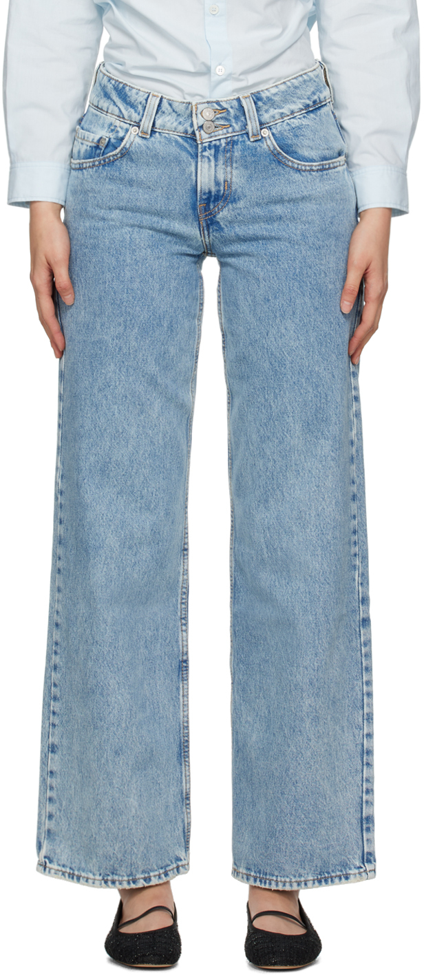 Levi's: Blue Superlow Jeans | SSENSE