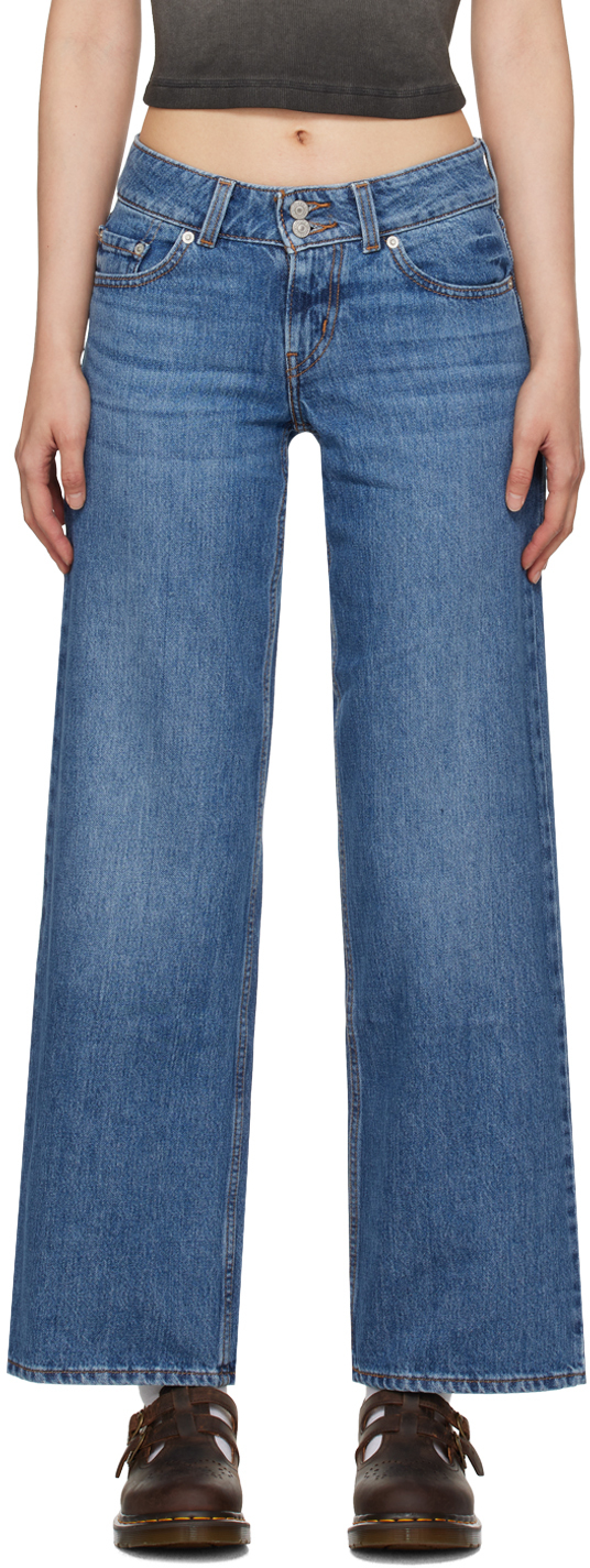 Levi's: Blue Superlow Jeans