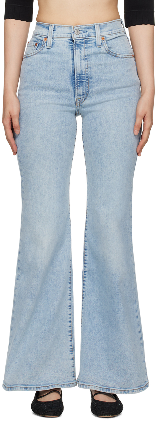 Blue Ribcage Bell jeans