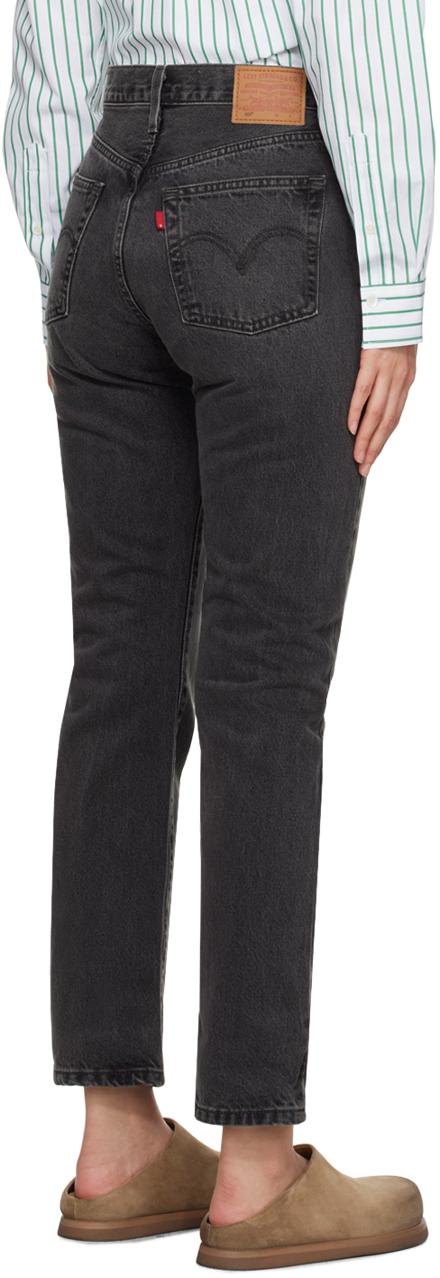 Levi's 501 Cropped Straight-leg Jeans In Take A Hint
