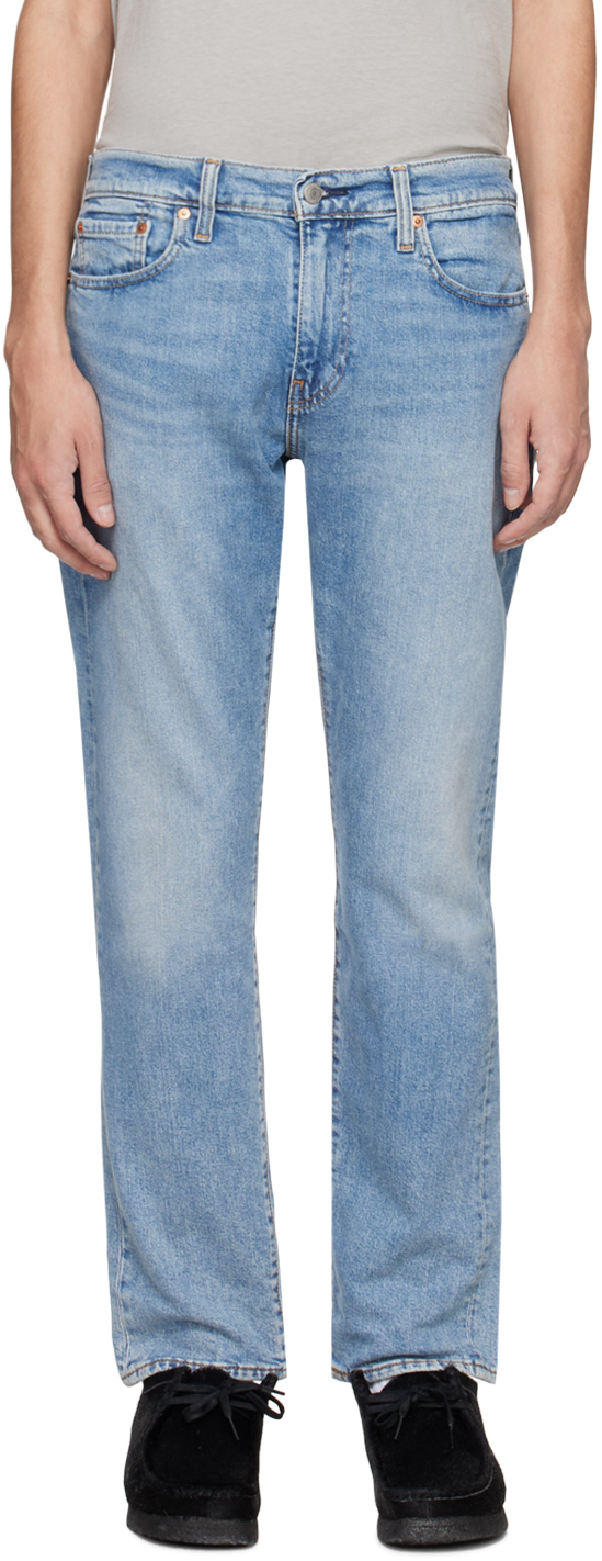 Levi's 502 Straight-leg Jeans In Blue