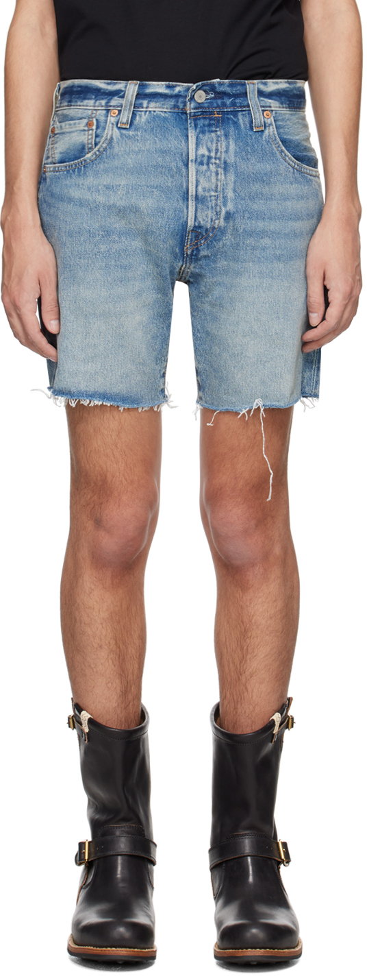 Levi's Blue 501 '93 Shorts In Dancing Groove Short