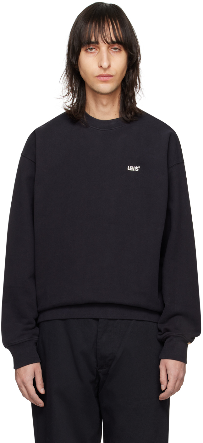 Levi's best sale sweatshirt black