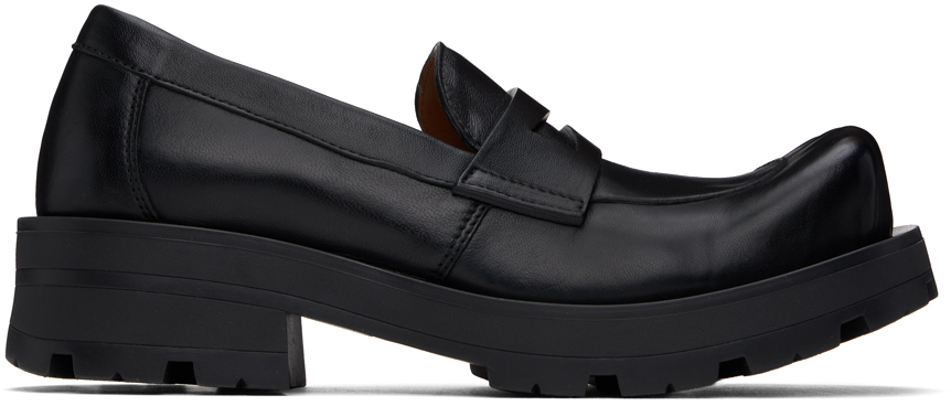 Black Sheathed Moggies Loafers