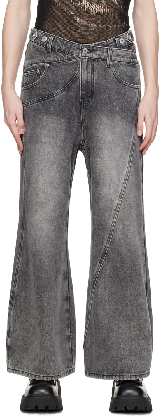 Feng Chen Wang jeans for Men | SSENSE