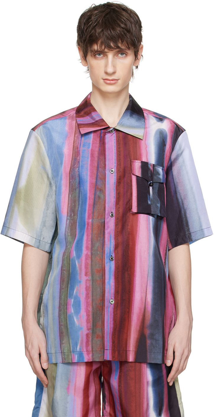 Multicolor Bellows Pocket Shirt