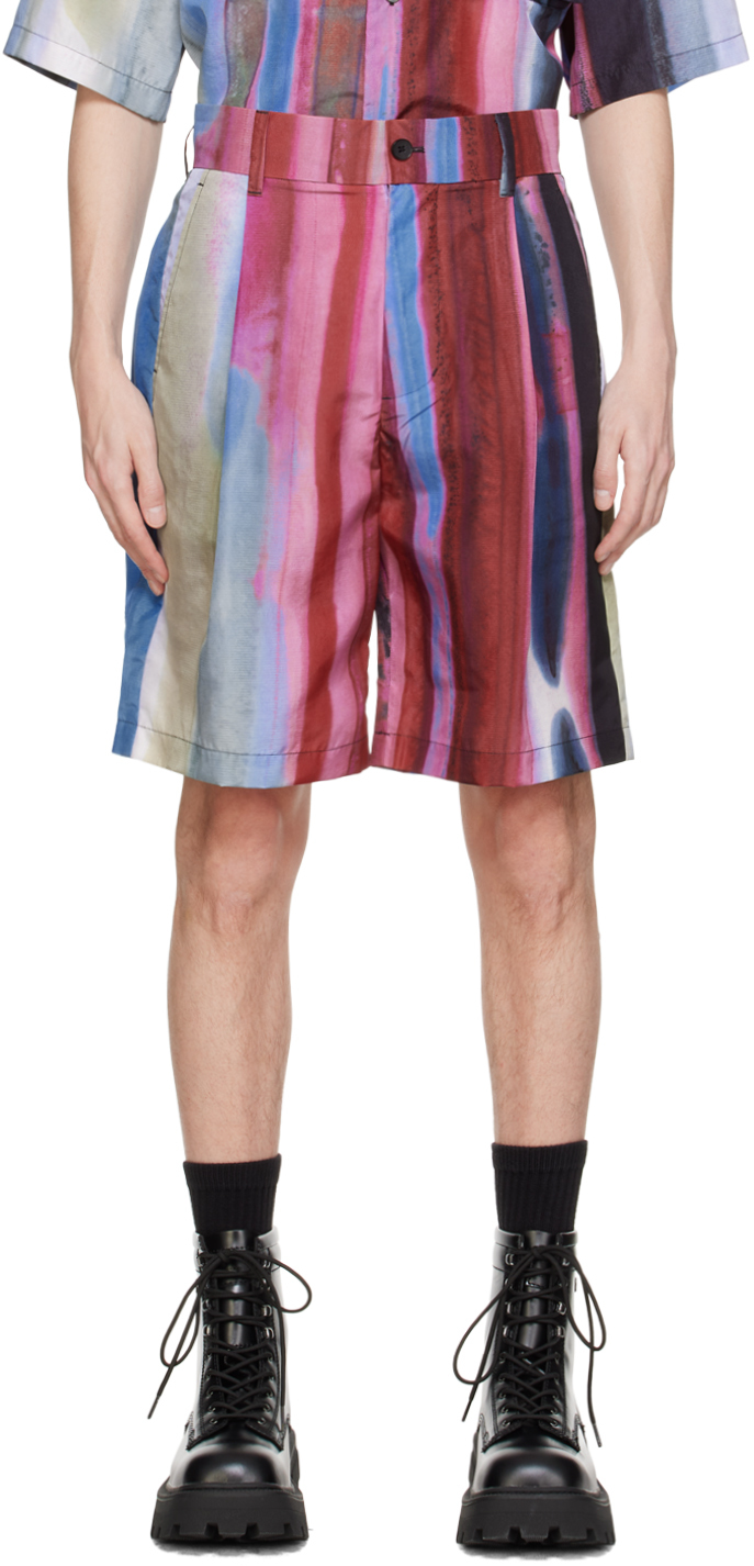 Multicolor Rainbow Shorts