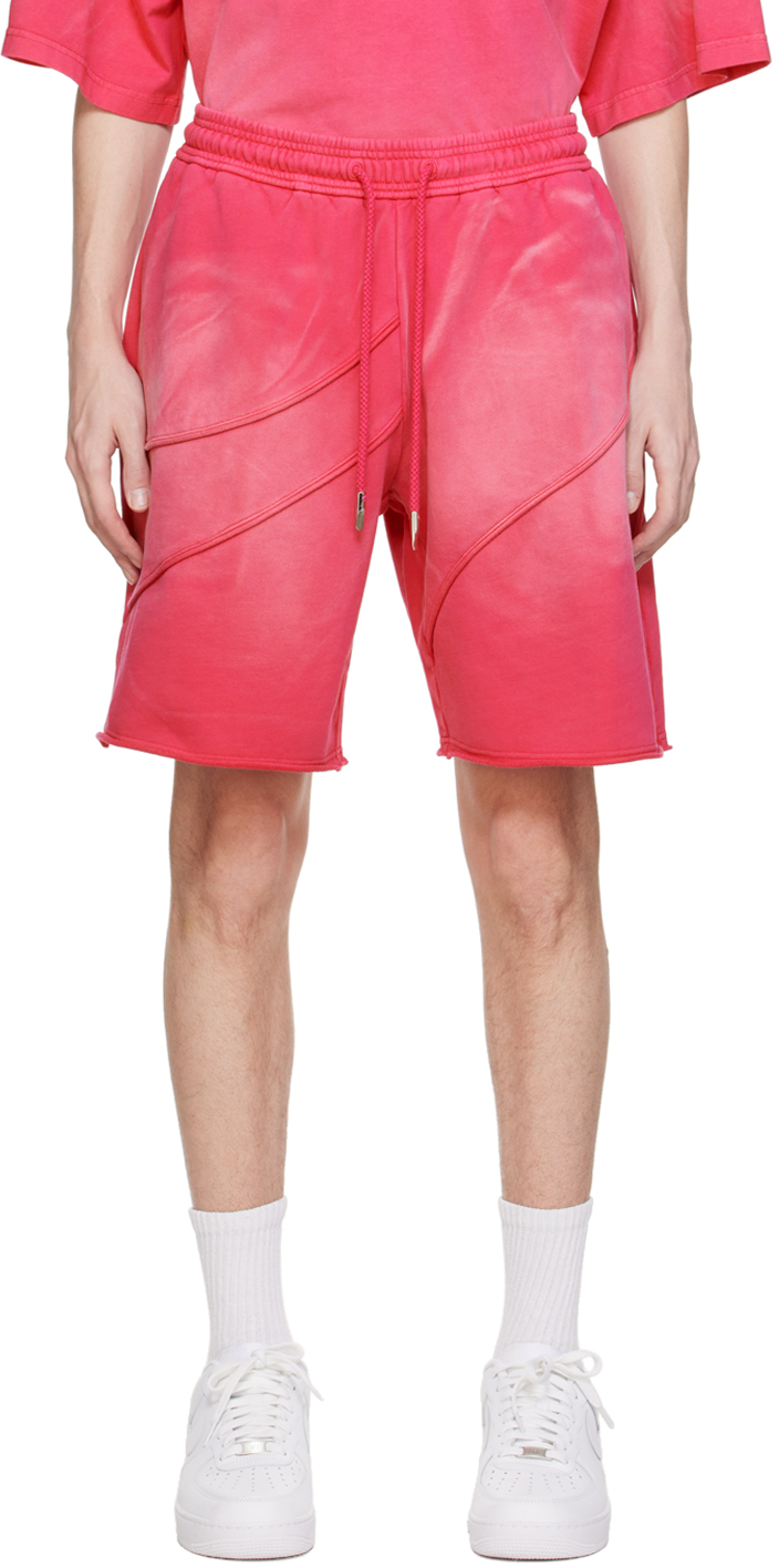 Pink Drawstring Shorts