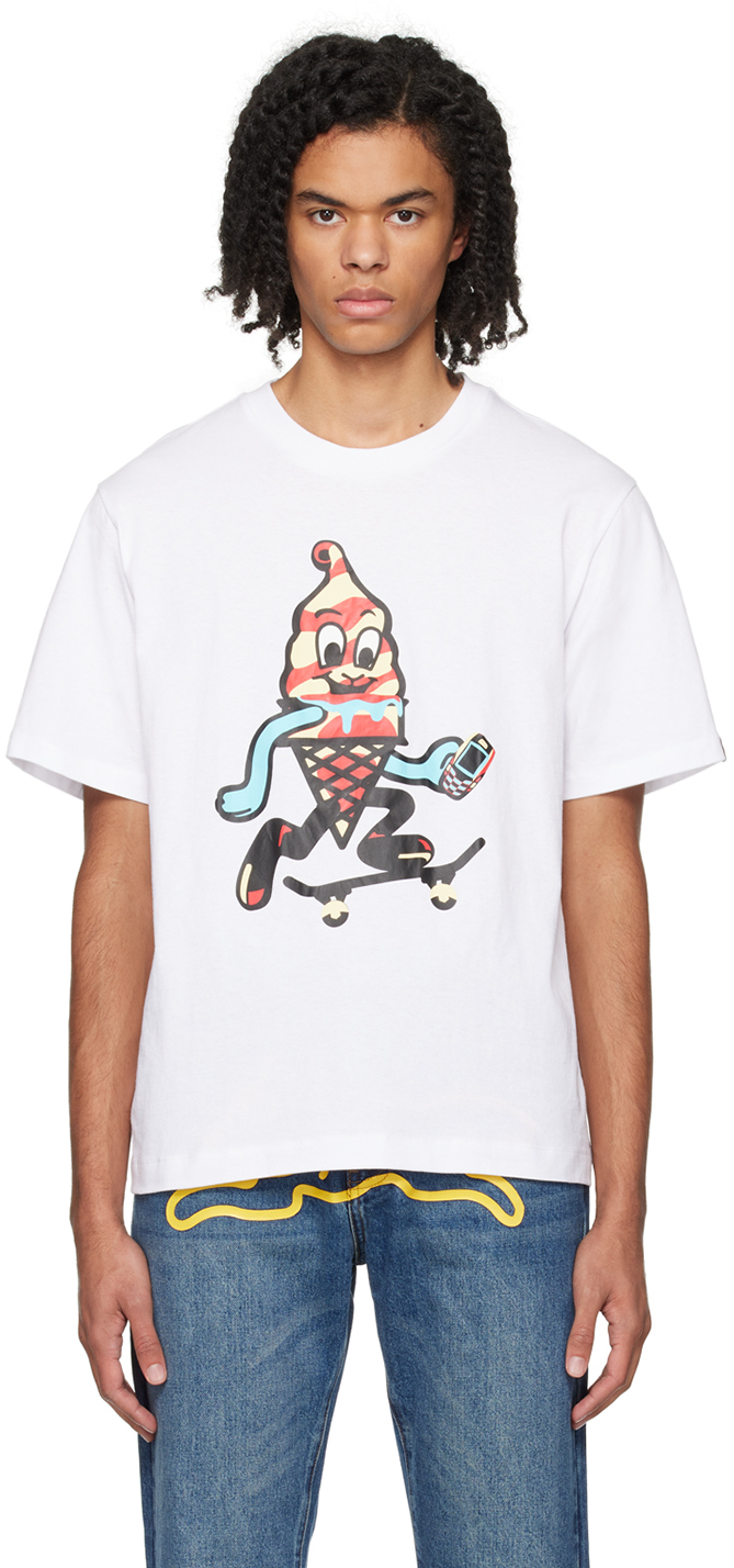White Skate Cone T-Shirt