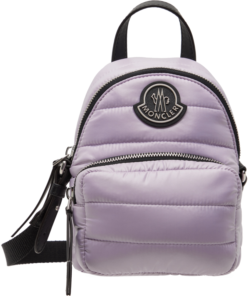 Shop Moncler Purple Small Kilia Crossbody Bag In 61a Purple Sage