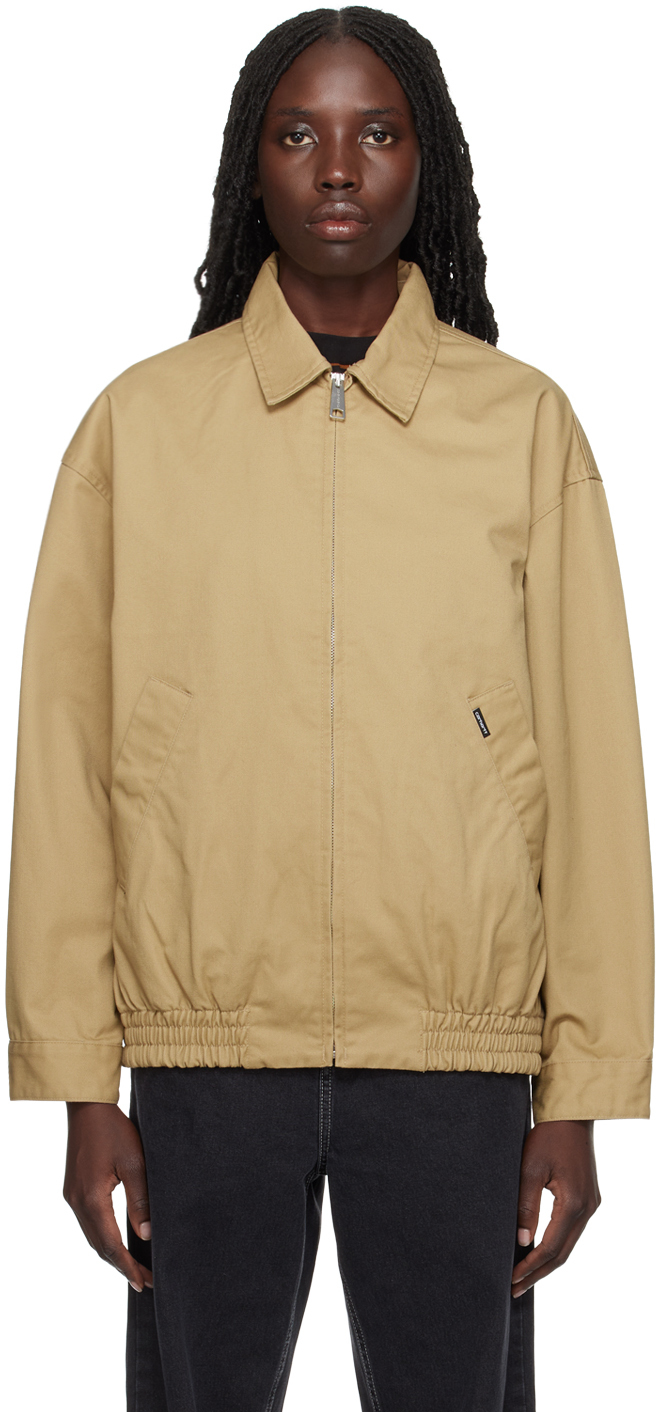 Carhartt Work In Progress: Beige Newhaven Jacket | SSENSE Canada