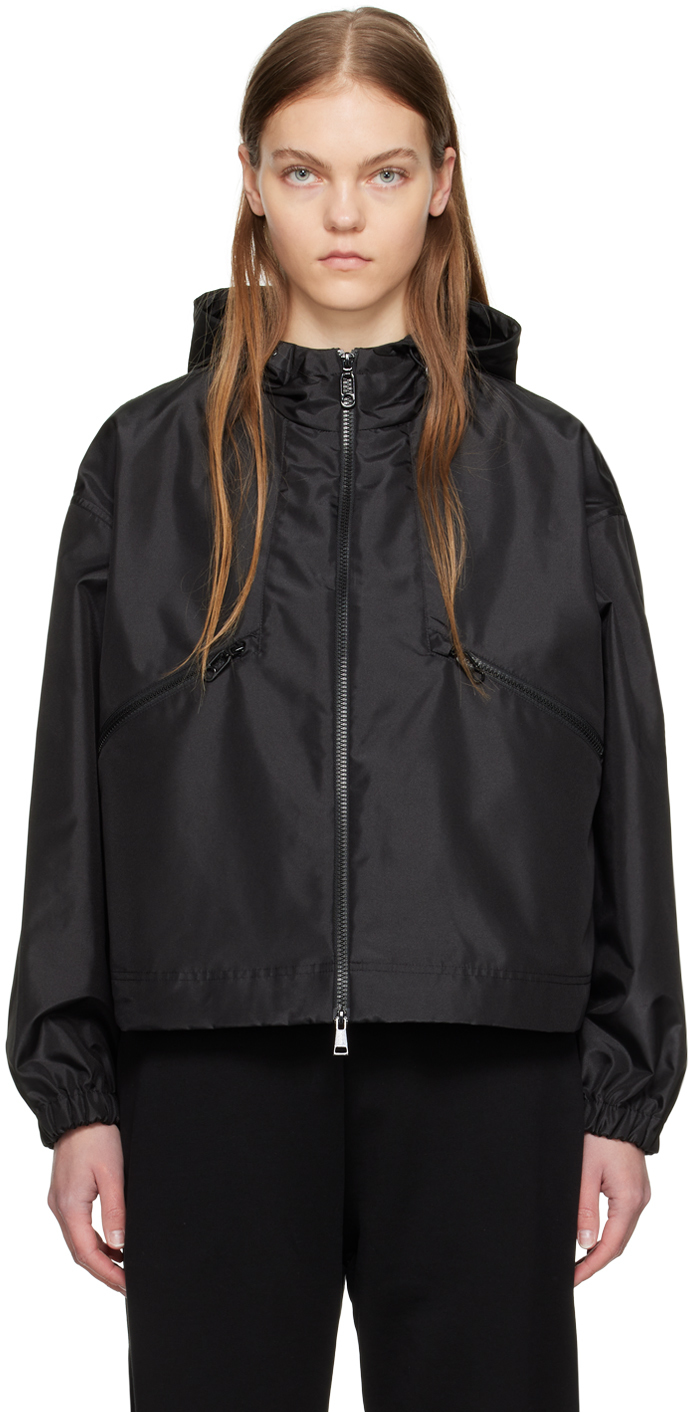 Moncler Black Marmace Jacket In 999 Black