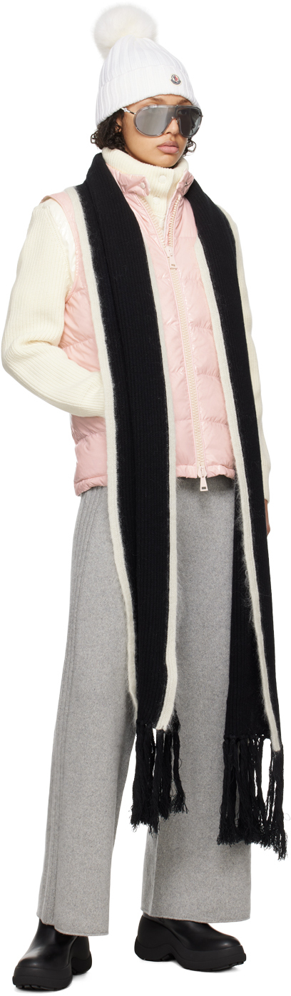 Moncler Padded Sleeveless Quilted Bodywarmer In Pink