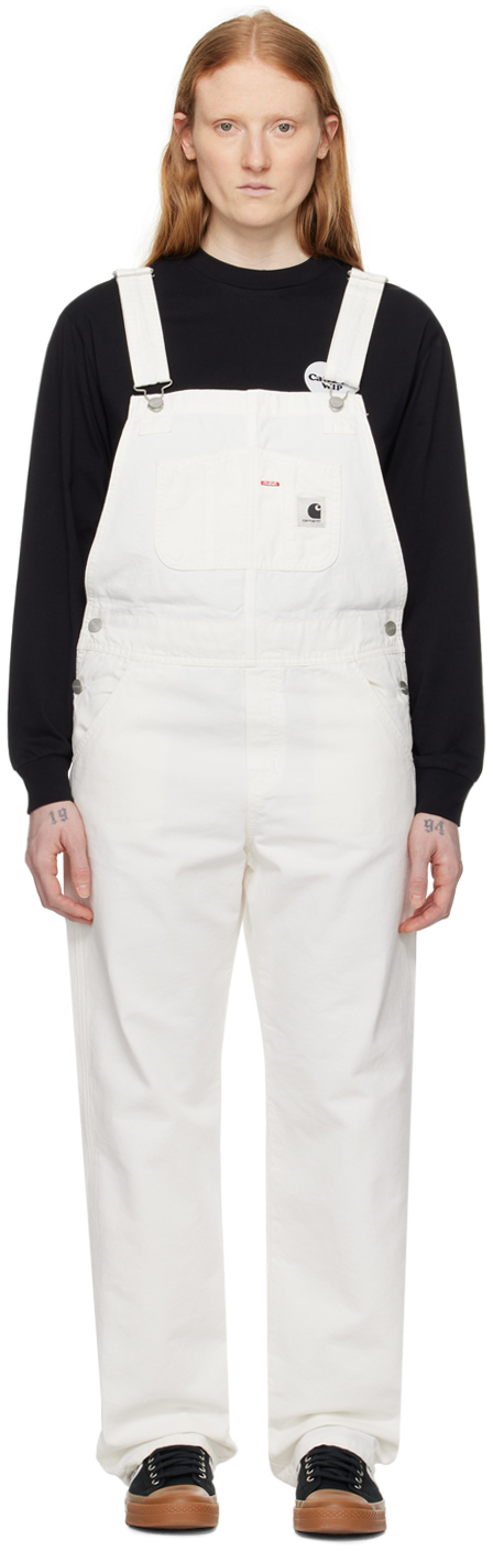 White 2024 carhartt overalls