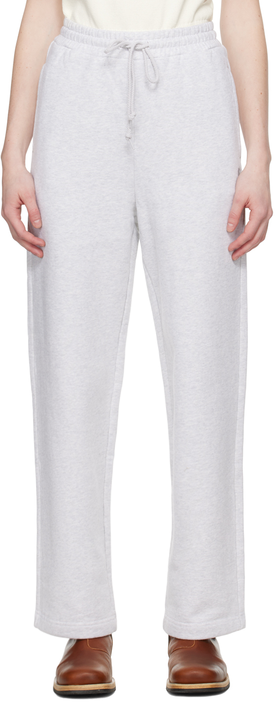 Carhartt Gray Casey Lounge Pants In Ash Heather/silver