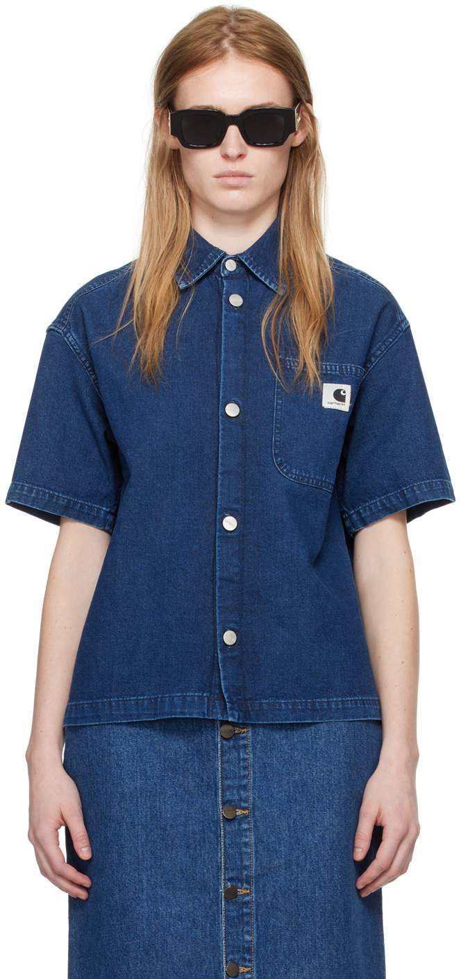 Blue Lovilia Denim Shirt