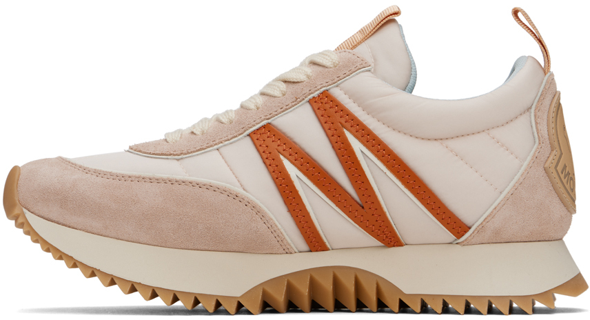 Shop Moncler Pink Pacey Sneakers In 529 Pink