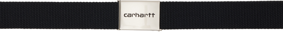 Carhartt Black Clip Belt In 89xx Black