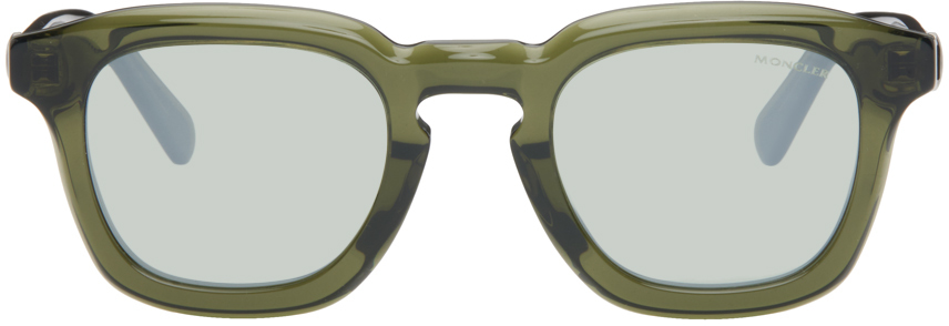 Moncler Khaki Gradd Sunglasses