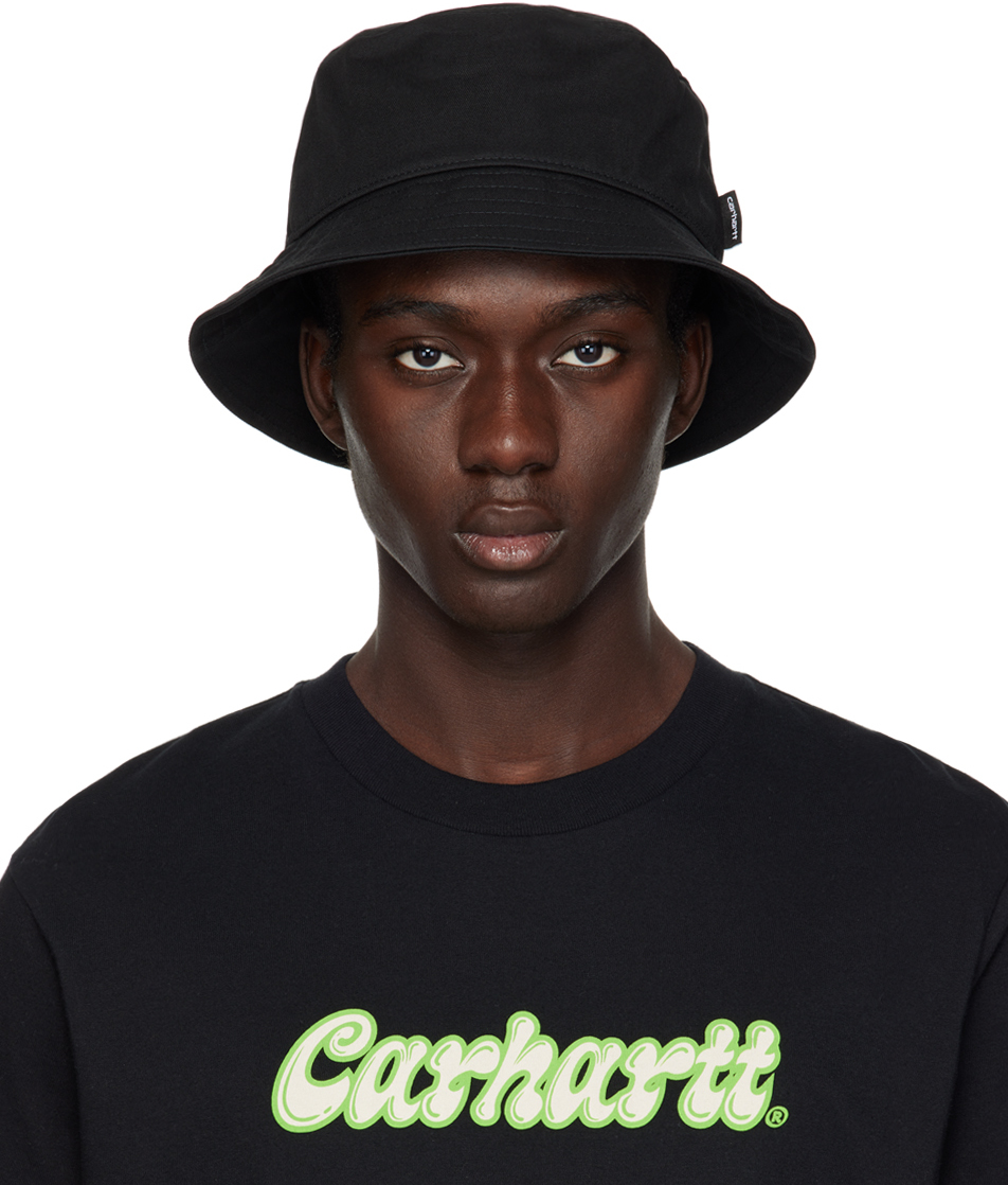 Black Carhartt WIP Elway Bucket Hat, Hat alles reibungslos geklappt und  das Paket kam sehr schnell an