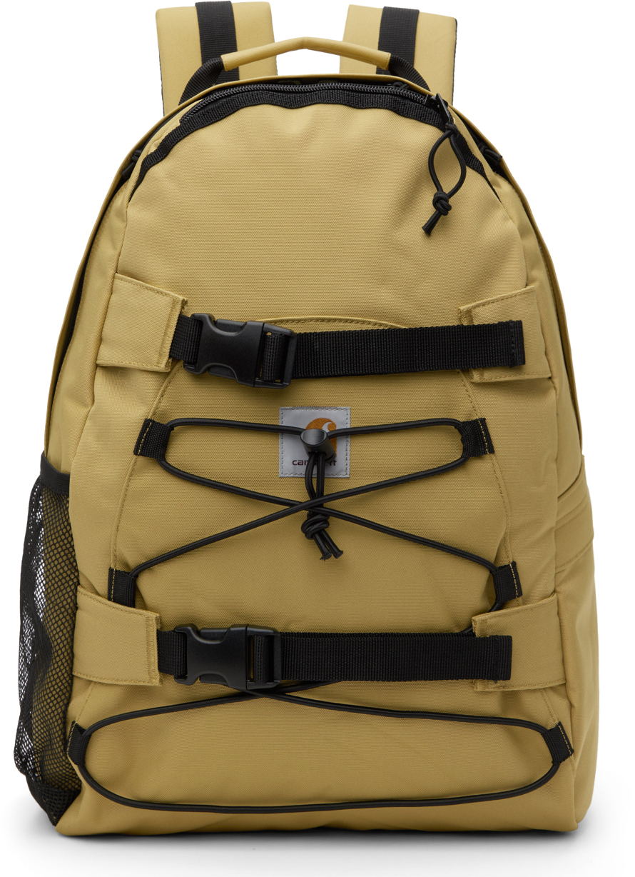 Shop Carhartt Yellow Kickflip Backpack In 1yk Agate