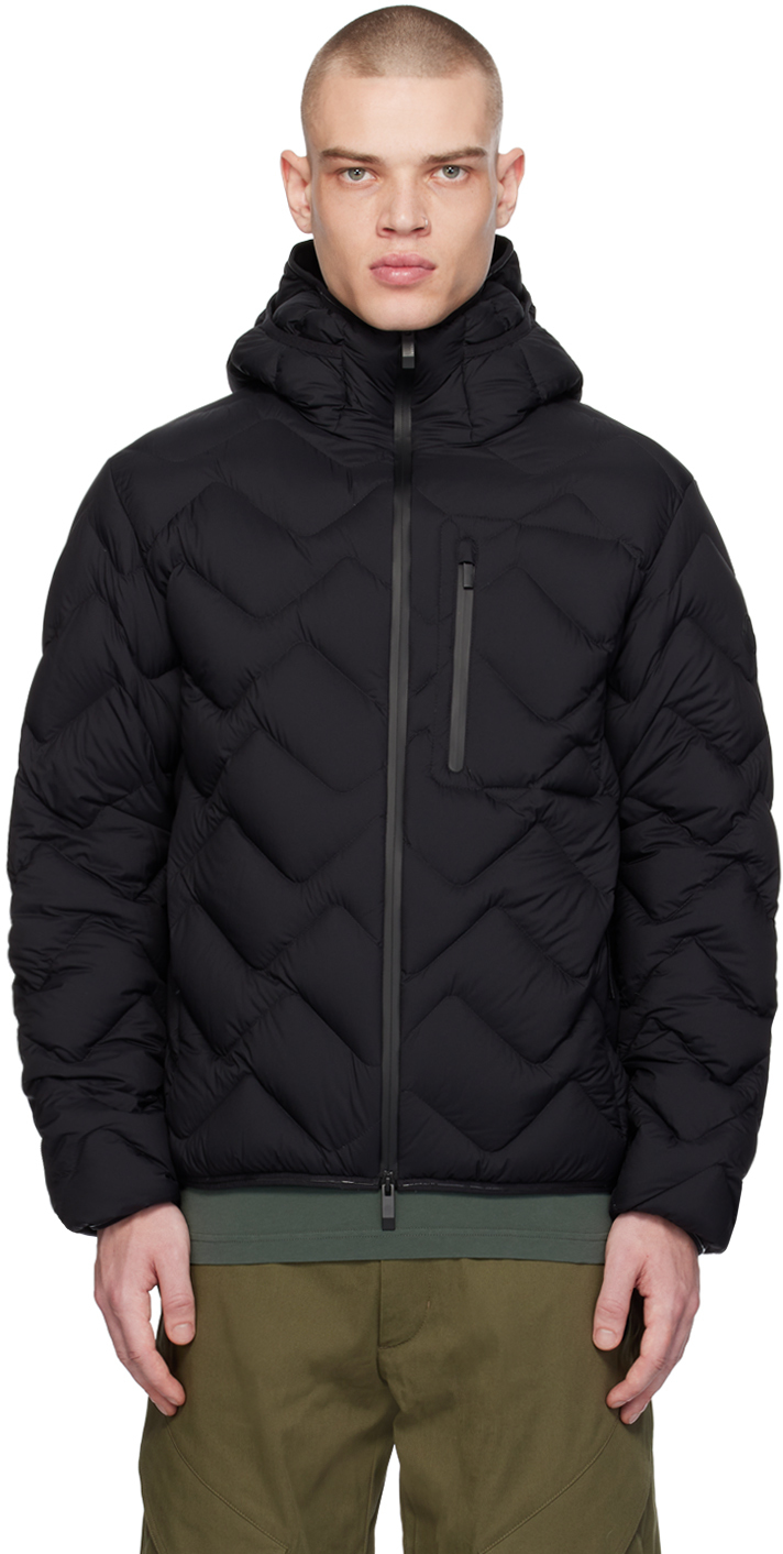 Shop Moncler Black Steliere Down Jacket In Black 999