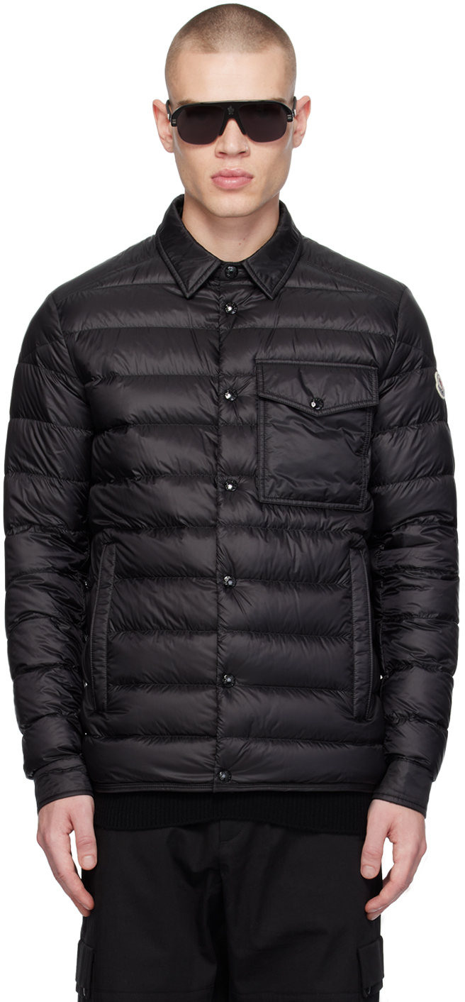 Shop Moncler Black Tenibres Down Jacket In Black 999