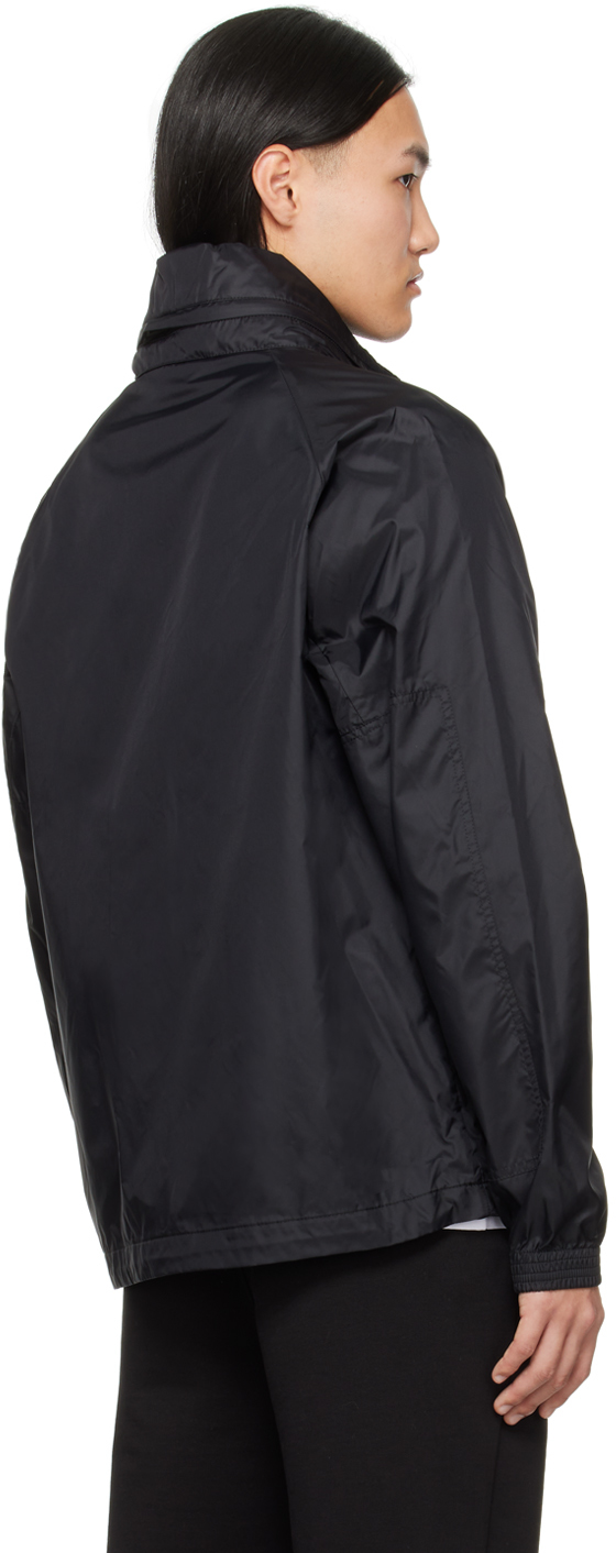 Moncler Lightweight Hooded Jacket In Black