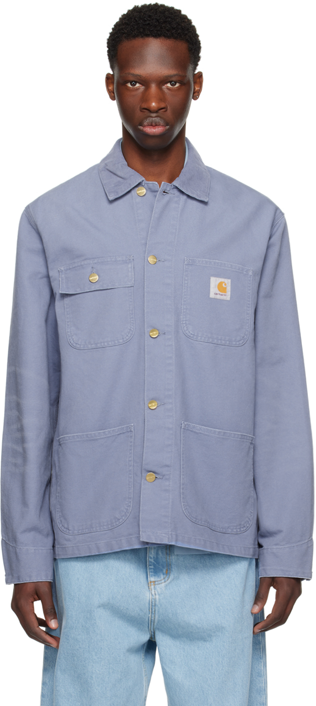Blue Michigan Chore Jacket