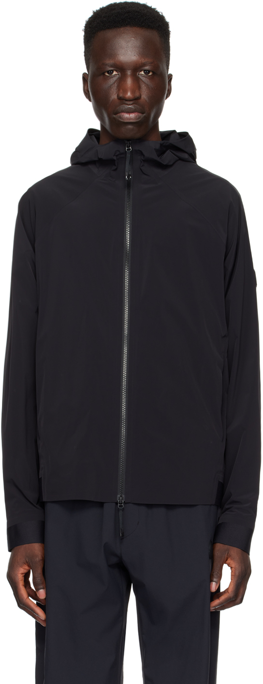 Shop Moncler Black Kurz Jacket In Black 999