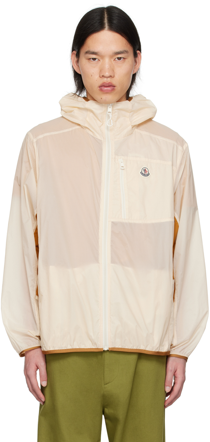 Moncler Beige Mendes Jacket In Light Beige P02