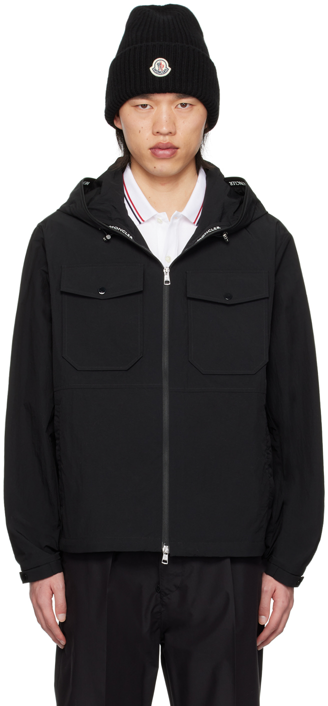 Moncler Black Plessur Jacket In Black 999