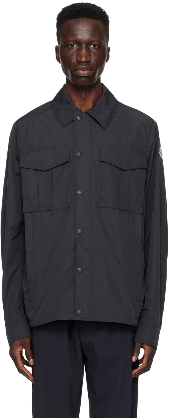 Shop Moncler Black Frema Jacket In 999 Black