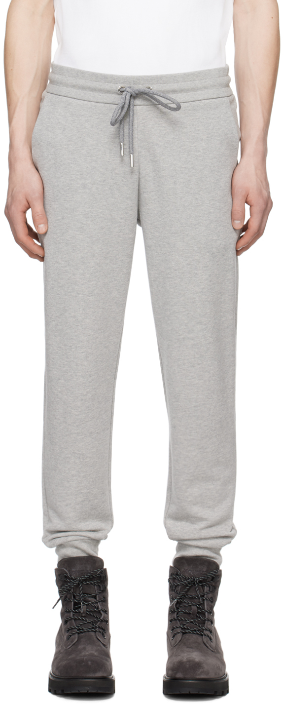 Moncler Gray Drawstring Track Pants SSENSE