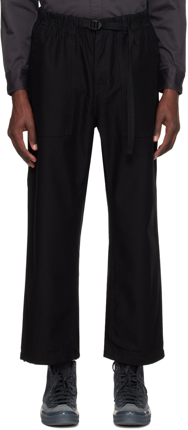 Carhartt Hayworth Tapered Trousers In 89 Black