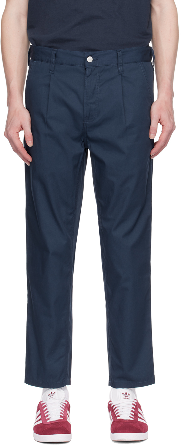 Navy Abbott Trousers
