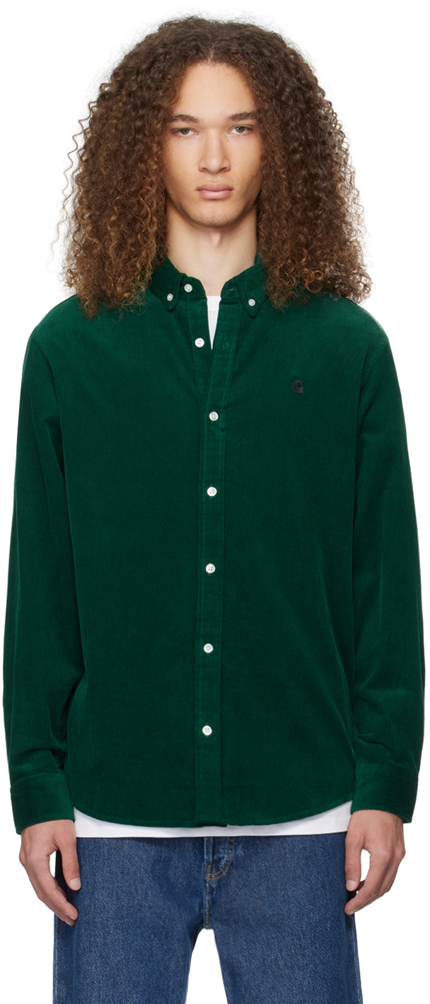 Chemise best sale carhartt verte