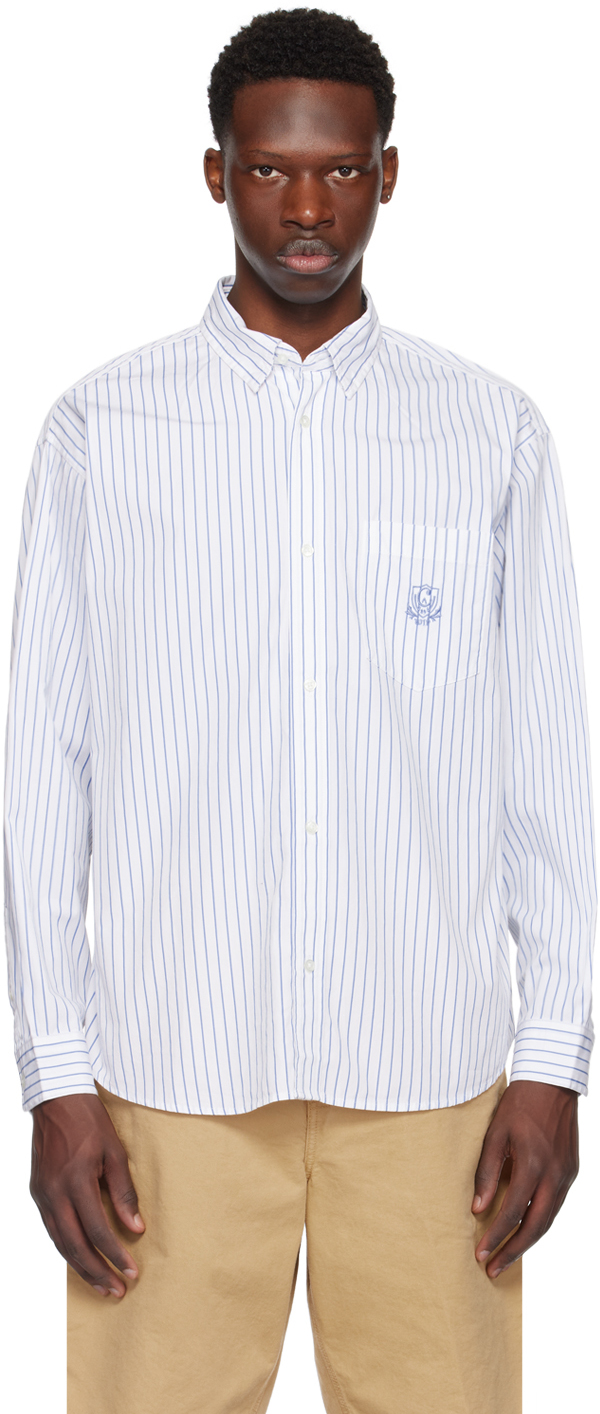 White Linus Shirt by Carhartt Work In Progress on Sale