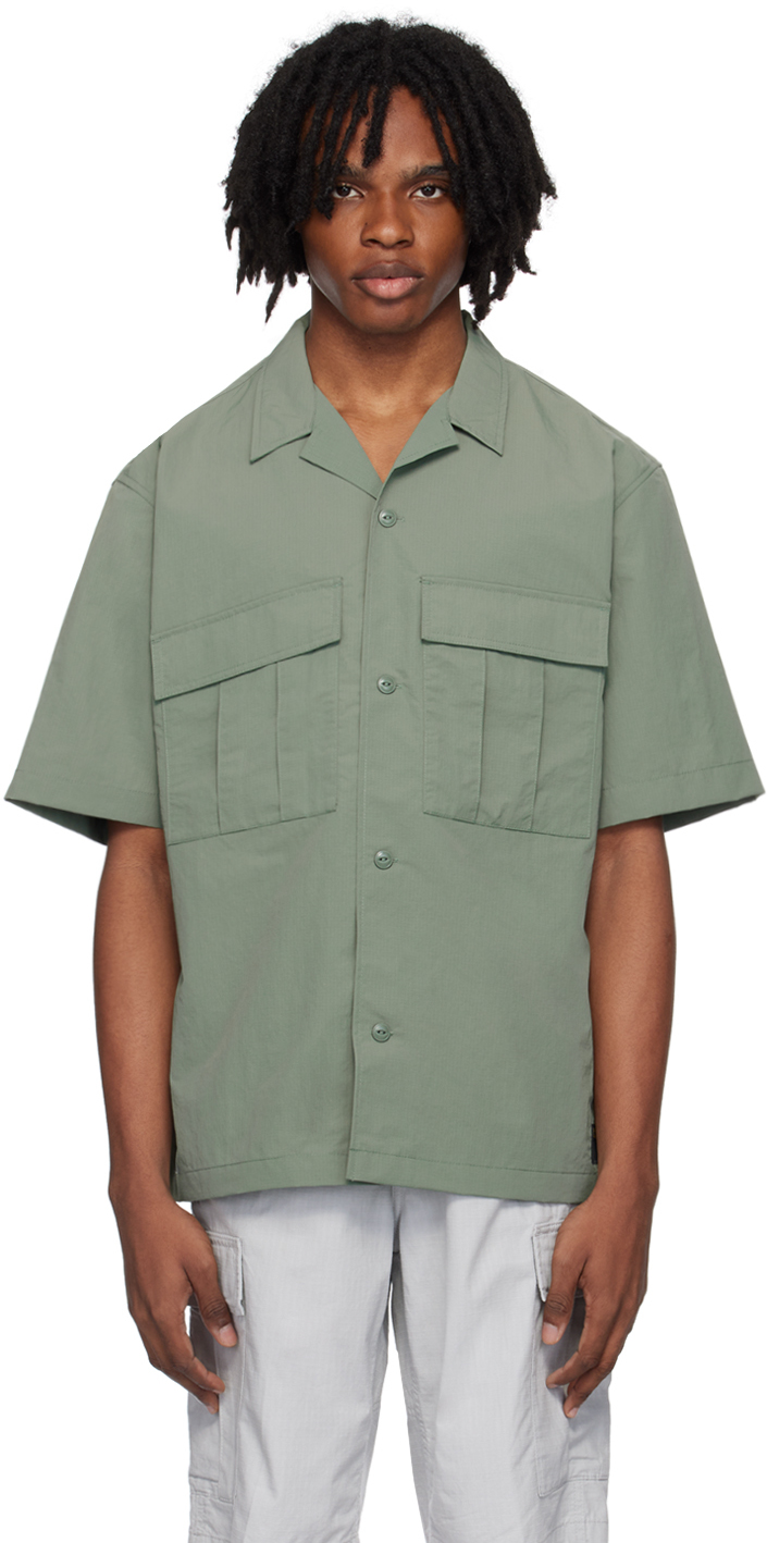 Shop Carhartt Green Evers Shirt In 1yf Park