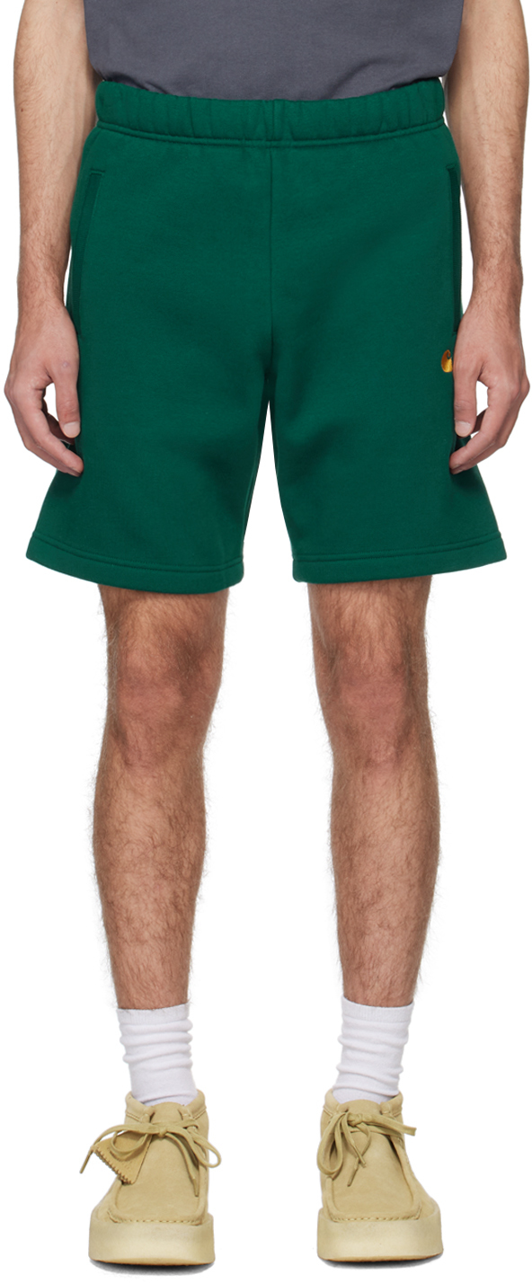 Green Chase Shorts
