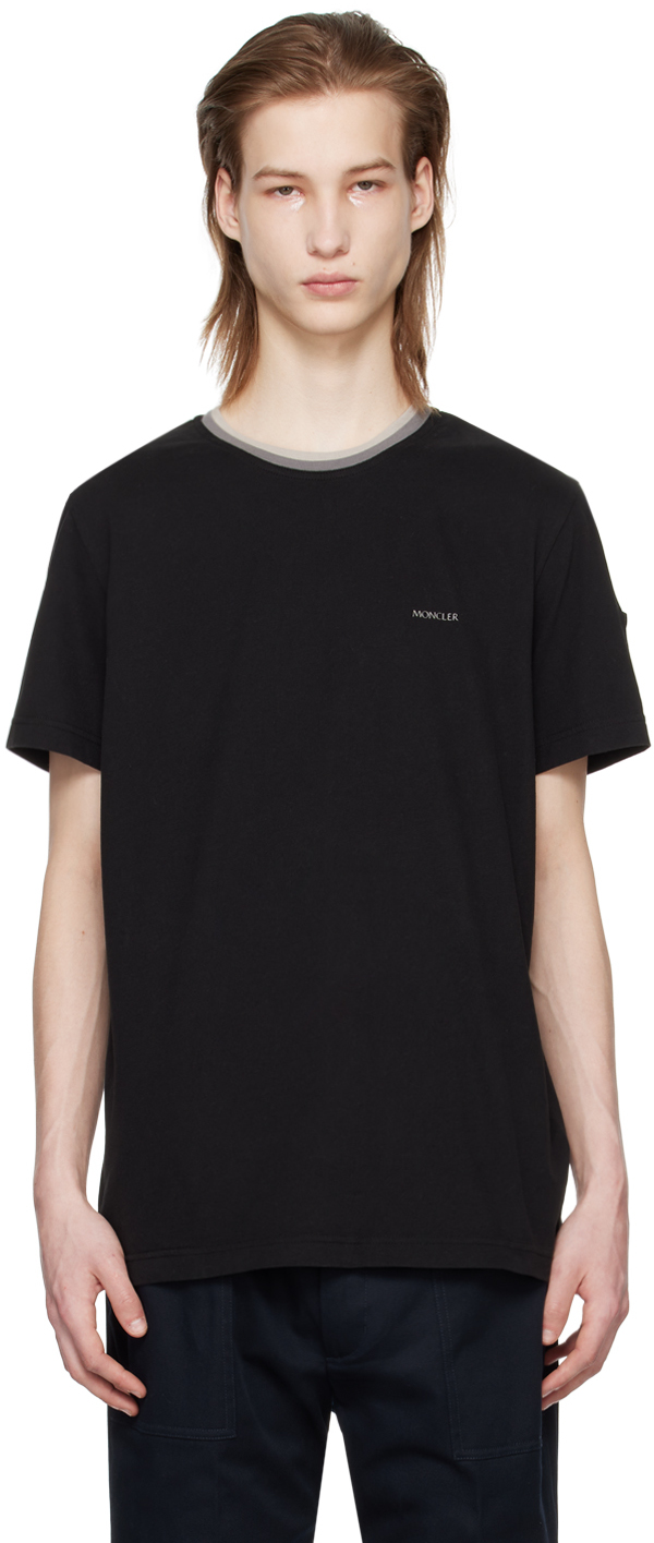 Black Bonded T-Shirt