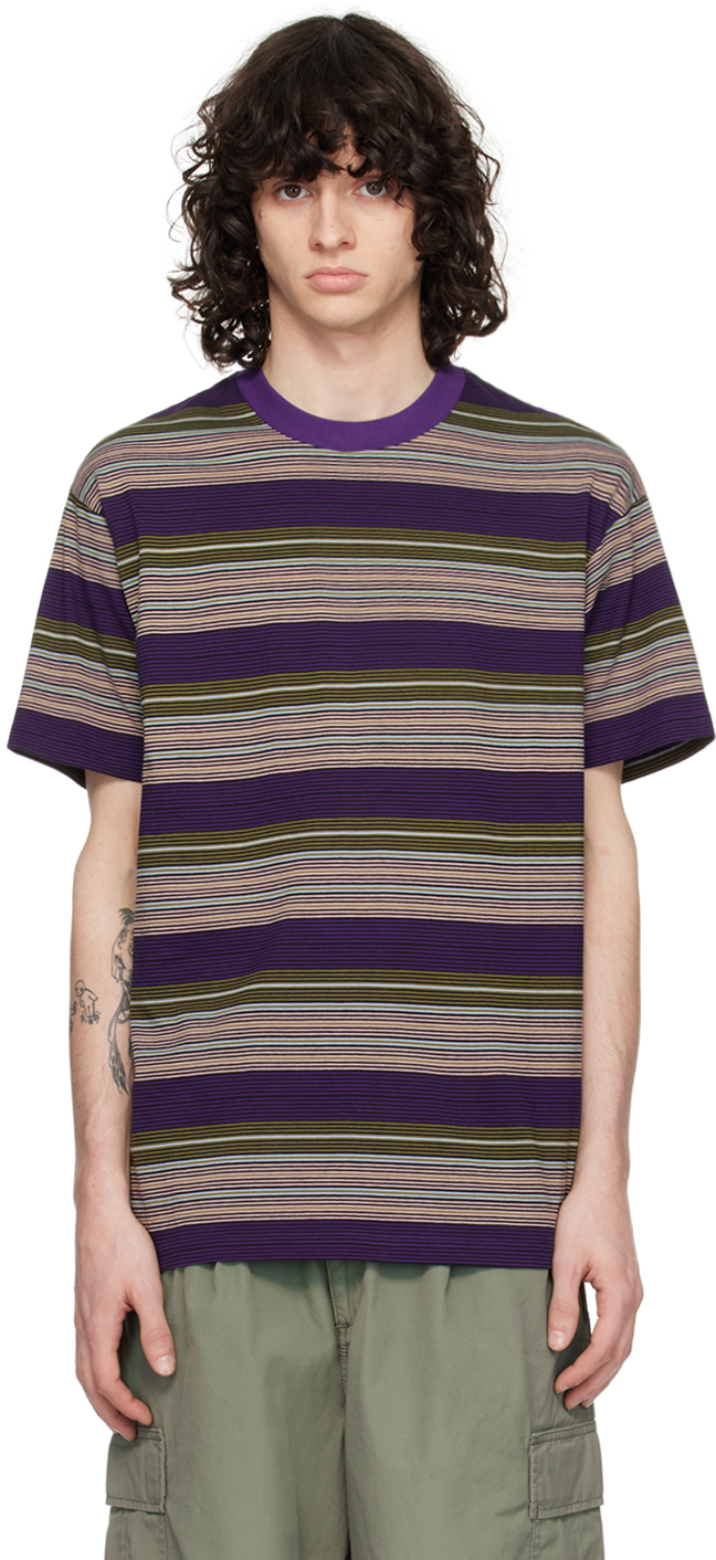 Carhartt Multicolor Colby T-shirt In 1z7 Colby Stripe, Ty