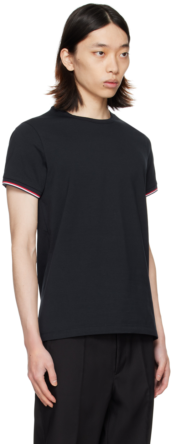 Moncler T-shirt In Navy 778