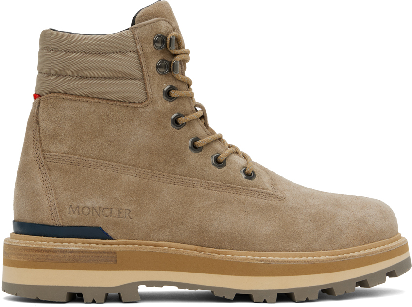 Light Beige Peka Trek Suede & Leather Hiking Boots - Boots