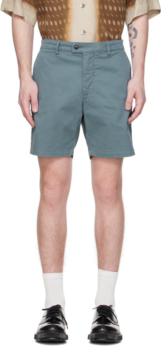 Tiger Of Sweden Blue Caid Shorts In 222-dust Blue