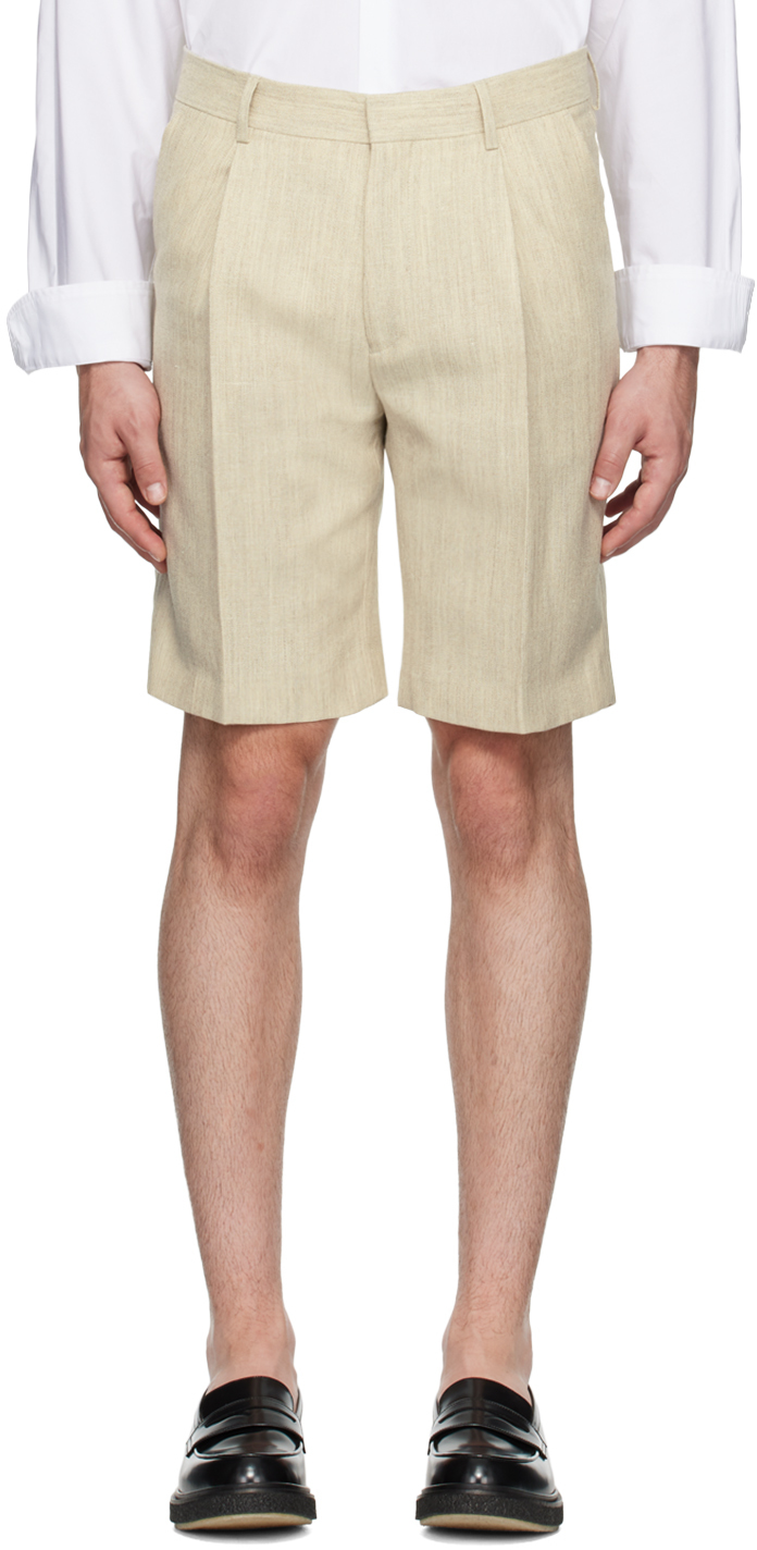 Beige Tulley Shorts