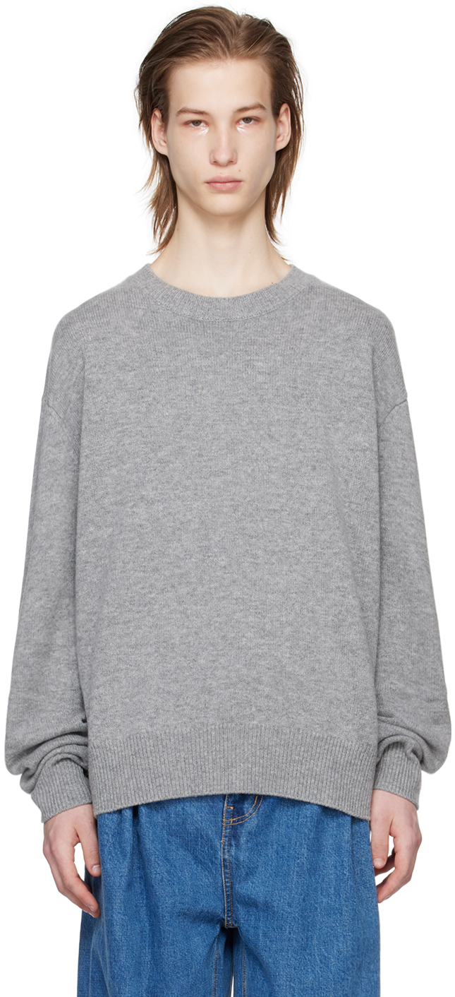 Shop The Frankie Shop Gray Quinton Sweater In Grey Melange